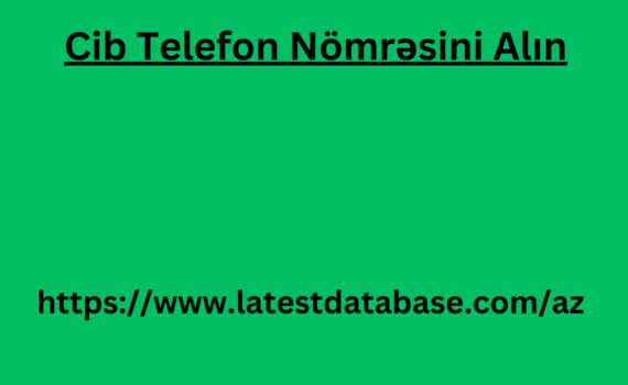 Cib Telefon Nömrəsini Alın