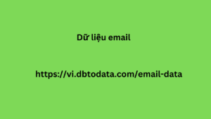 Dữ liệu email