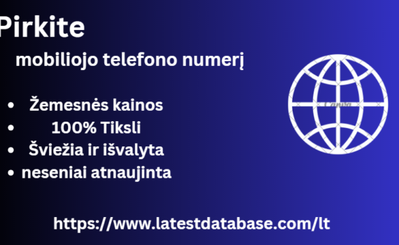 Pirkite mobiliojo telefono numerį