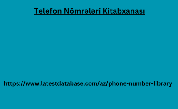 Telefon Nömrələri Kitabxanası