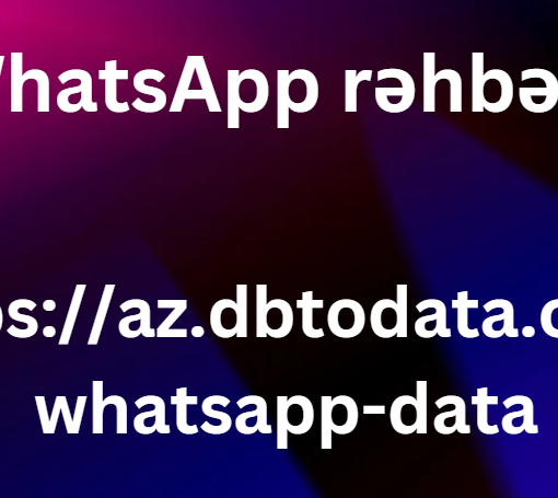 WhatsApp rəhbəri