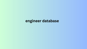 engineer database