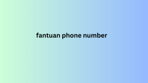  fantuan phone number