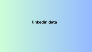  linkedin data