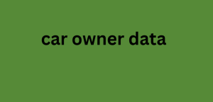 car owner data 