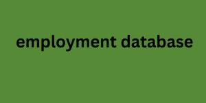 employment database 