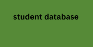 student database 