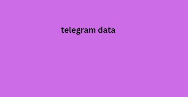 telegram data