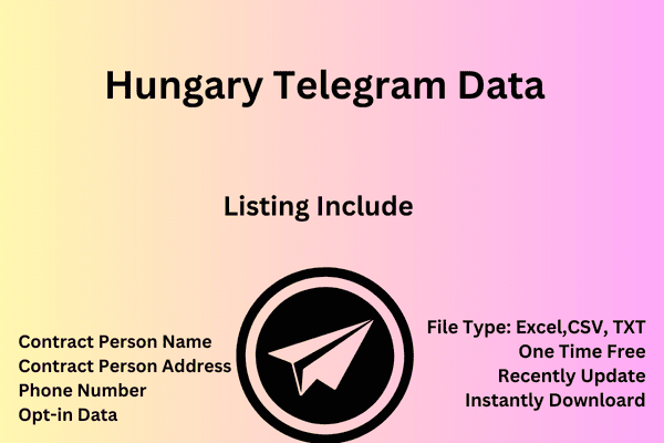 Hungary telegram data
