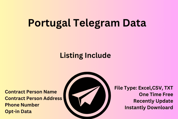 Portugal telegram data